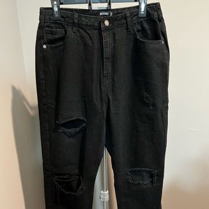 MISSGUIDED, US Size 10, Black